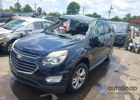2017 Chevrolet Equinox Lt из США, поврежденный, VIN 2GNALCEKXH1573373
